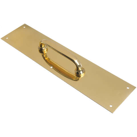 Ace 3-1/2 in. H X 15 in. L Brass Plate