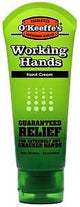 O'Keeffe's Working Hands K0290001 Series Hand Cream, 3 oz Tube, Mild Stearic Acid