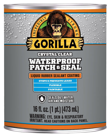 Gorilla 105367 Rubberized Spray Coating, Waterproof, Clear, 16 oz, Pack of 6