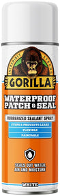 Gorilla 104054 Rubberized Spray Coating, White, 14 oz Can, Pack of 6