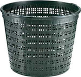 Little Giant 566553 Round Plant Basket, Black