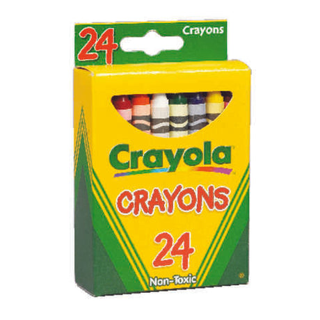 Crayola Assorted Color Crayons 24 pk