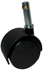 Dh Casters C-T20GRBK Swivel Caster, 2 in Dia Wheel, Plastic Wheel, Black, 85 lb