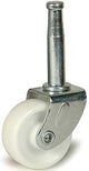 Dh Casters C-R125S1Z Swivel Caster, 1-1/4 in Dia Wheel, 9/16 in W Wheel, Plastic Wheel, 45 lb