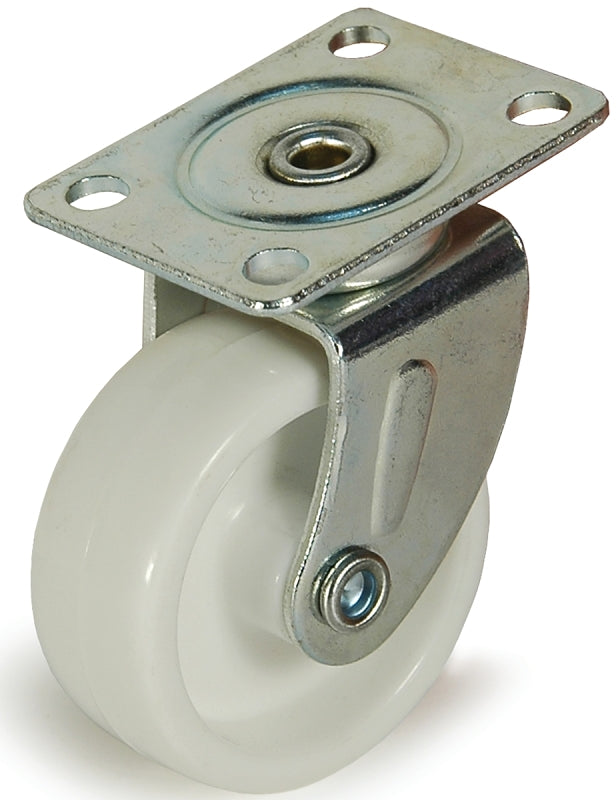 Dh Casters C-R158P0Z Swivel Caster, 1-5/8 in Dia Wheel, 5/8 in W Wheel, Plastic Wheel, 65 lb