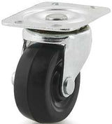 Dh Casters C-GD20RS Swivel Caster, 2 in Dia Wheel, 15/16 in W Wheel, Rubber Wheel, 90 lb