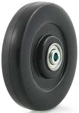 Dh Casters W-SR50114B3 Caster Wheel, 5 in Dia Wheel, Rubber