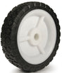 Dh Casters W-PH50100P4 Hub Wheel, Light-Duty, Rubber, For: Lawn Mowers, Garden Carts and Other Portable Equipment's