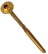 GRK Fasteners RSS 12231 Structural Screw, 5/16 in Thread, 5-1/8 in L, Washer Head, Star Drive, Steel, 50/PK