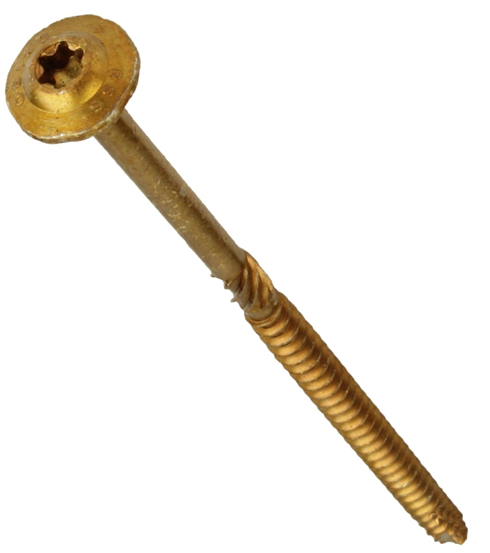 GRK Fasteners RSS 12287 Structural Screw, 3/8 in Thread, 8 in L, Washer Head, Star Drive, Steel, 50 PK