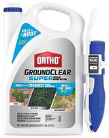 Ortho GroundClear 4652705 Super Weed and Grass Killer, Liquid, Light Yellow, 1 gal Jug