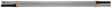 True Temper 002249VB Wheelbarrow Handle, 60 in L, Steel, Cool Gray