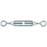 Hampton Zinc-Plated Aluminum/Steel Turnbuckle 160 lb, Pack of 10