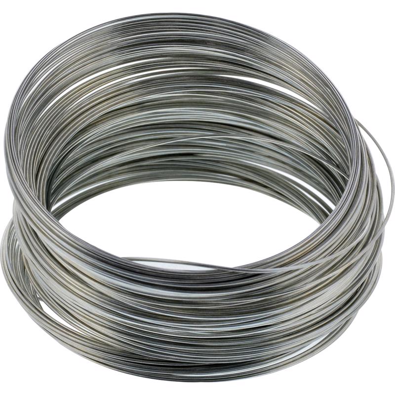 HILLMAN 100 ft. L Galvanized Steel 24 Ga. Wire, Pack of 10