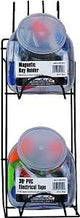 ProSource M59995 Display Rack, 2 Jar, 10 lb, 6-1/8 in OAW, 6 in OAD, 14-3/4 in OAH, 2-Shelf, Black, Pack of 2