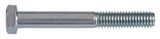 HILLMAN M8-1.25 mm D X 45 mm L Heat Treated Steel Hex Head Cap Screw 50 pk