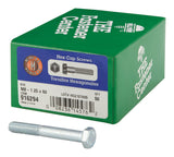 HILLMAN M8-1.25 mm D X 60 mm L Heat Treated Steel Hex Head Cap Screw 50 pk