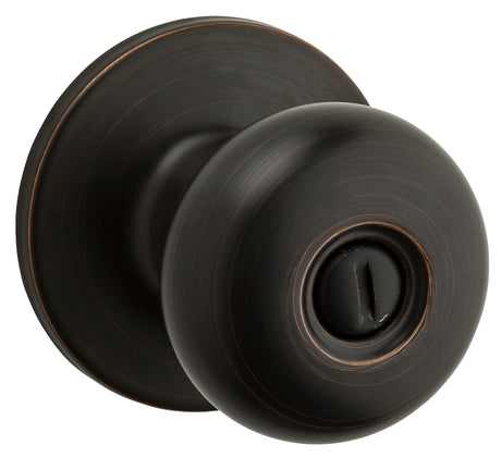 Weiser Athens Series SK3000AS 11P CP Privacy Door Knob, Venetian Bronze