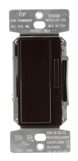 Eaton AL, DUL06P DUL06P-C7-KB-L Decorator Dimmer, 120 VAC, 600 W, CFL, Halogen, Incandescent, LED Lamp, 3-Way
