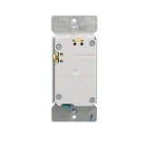 Eaton FSUL06-W-KB-L LED Slide Dimmer, 120 V, 3-Gang, CFL, Fluorescent, Halogen, Incandescent, LED Lamp, White