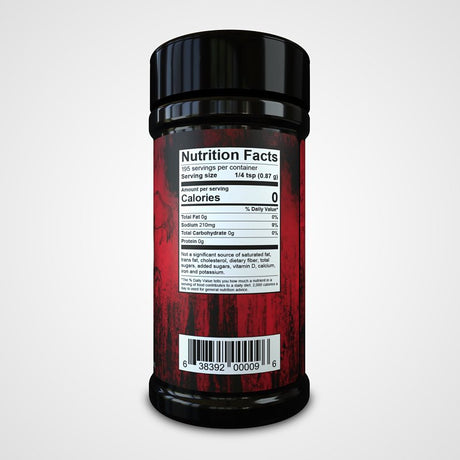 Bearded Butcher BB-0096 Seasoning, Bold Blend, 6 oz Shaker Can