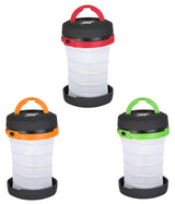 PowerZone LP-6358 Collapsible Pocket Camping Light, LED Lamp, White Light, ABS, Pack of 12