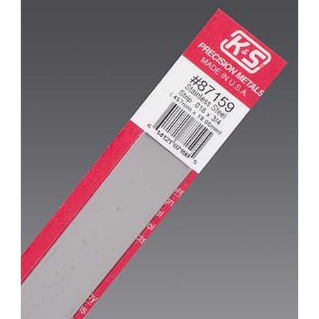 K&S 12 in. 3/4 in. Stainless Steel Strip