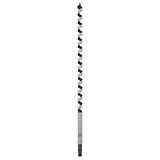 Irwin 3043006 Auger Drill Bit, 9/16 in Dia, 17 in OAL, Twist Flute, 1-Flute, 7/16 in Dia Shank
