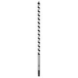 Irwin 3043006 Auger Drill Bit, 9/16 in Dia, 17 in OAL, Twist Flute, 1-Flute, 7/16 in Dia Shank