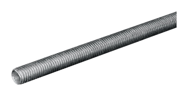 SteelWorks 7/16 in. D X 24 in. L Low Carbon Steel Threaded Rod, Pack of 5