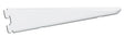 Knape & Vogt White Steel Bracket 16 Ga. 10-1/2 in. L 225 lb, Pack of 10