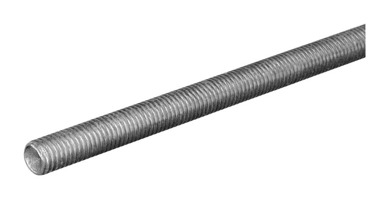 SteelWorks 1/2 in. D X 36 in. L Zinc-Plated Steel Threaded Rod, Pack of 5