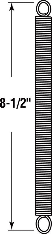 Prime-Line 8-1/2 in. L X 5/8 in. D Extension Spring 1 pk