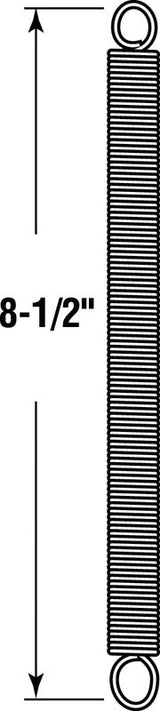Prime-Line 8-1/2 in. L X 5/8 in. D Extension Spring 1 pk