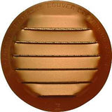 Maurice Franklin RLB-100 3 Screen Louver, 3-17/32 W, Aluminum, Brown