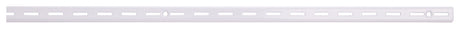 ProSource 25214PHL Shelf Standard, 2 mm Thick Material, 5/8 in W, 72 in H, Steel, White