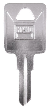 Hy-Ko 11010TM17 Key Blank, Brass, Nickel-Plated, For: Trimark TM17 Locks, Pack of 10