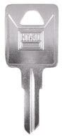 Hy-Ko 11010TM17 Key Blank, Brass, Nickel-Plated, For: Trimark TM17 Locks, Pack of 10