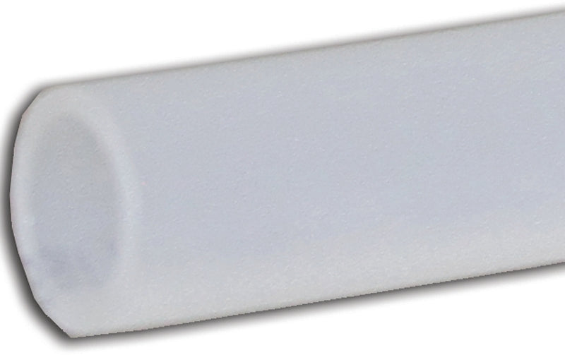Abbott Rubber T16 Series T16004002/9002P Pipe Tubing, 5/16 in OD, Plastic, Translucent Milky White, 100 ft L