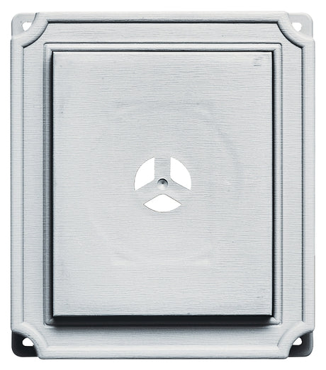 Builders Edge ORIGINAL MOUNTMASTER Series 130010001001 Mounting Block, 8 in L, 7 in W, Fiber Cement, White