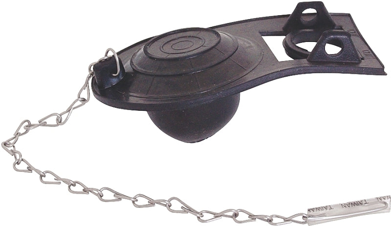ProSource 24462-3L Toilet Tank Flapper, Specifications: 3 in, Black ...