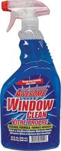 LA's TOTALLY AWESOME 223 Window Cleaner, 32 oz, Liquid, Ammonia, Blue, Pack of 12
