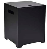 Seasonal Trends 66744 HideAway Propane Tank, Black