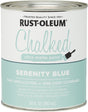 Chalked 285139 Chalk Paint, Ultra Matte, 30 oz, Serenity Blue, Pack of 2