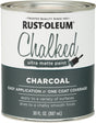 Chalked 285144 Chalk Paint, Ultra Matte, Charcoal, 30 oz, Pack of 2
