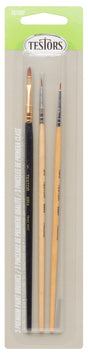 BRUSH PAINT PREM GRAY SET OF 3