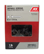 Ace No. 6 wire X 1-1/4 in. L Phillips Coarse Drywall Screws 1 lb 245 pk