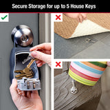 Master Lock 5-7/32 in. H X 3-1/4 in. W Metal 4-Digit Combination Lock Box, Pack of 4