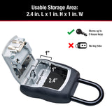 Master Lock 5-7/32 in. H X 3-1/4 in. W Metal 4-Digit Combination Lock Box, Pack of 4