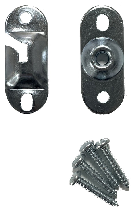 ralph friedland 763 Series Roller Shade Bracket, 1-1/4 in H Dimensions, Steel, Zinc, For: 15/16 to 1-1/4 in Roller